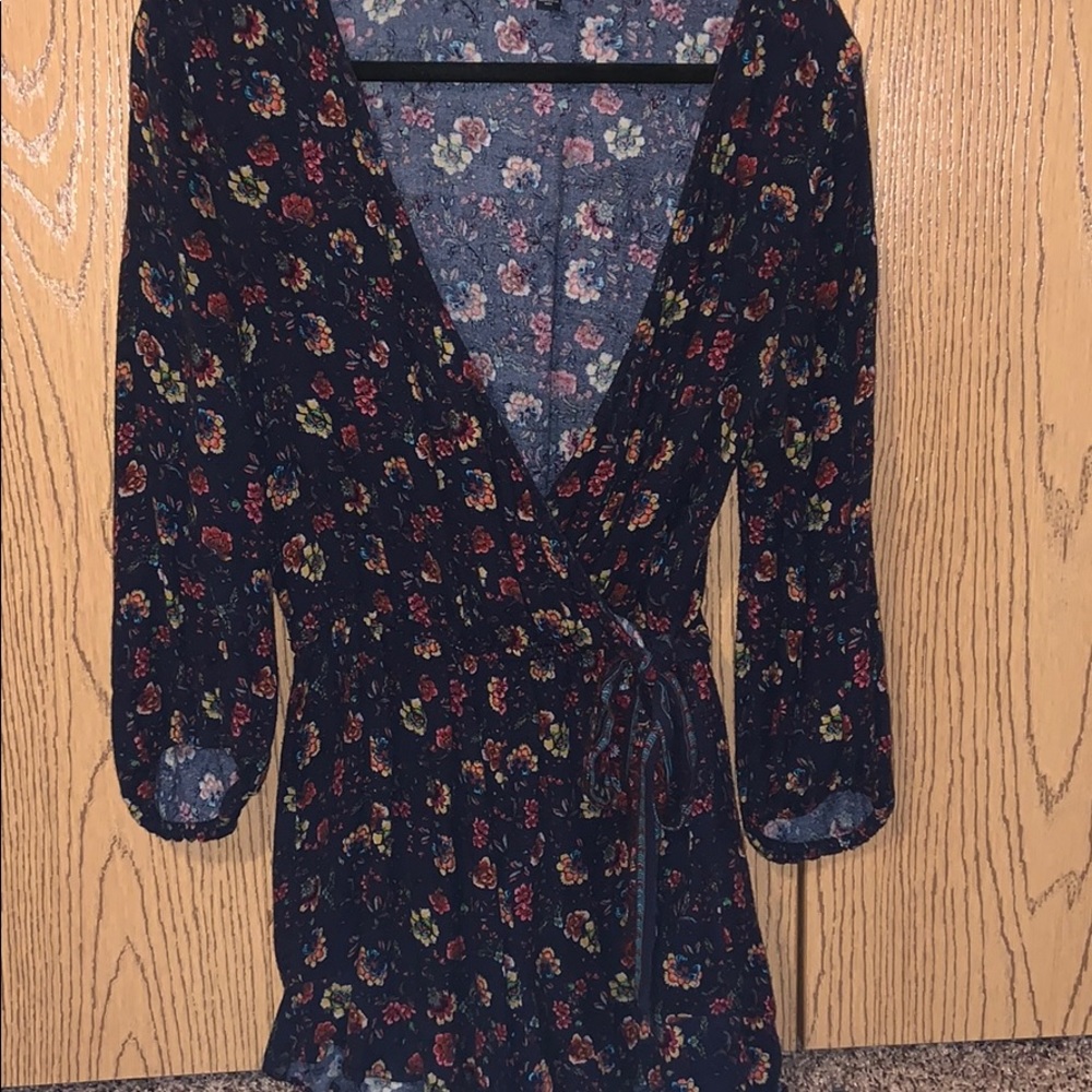 Self tie romper
